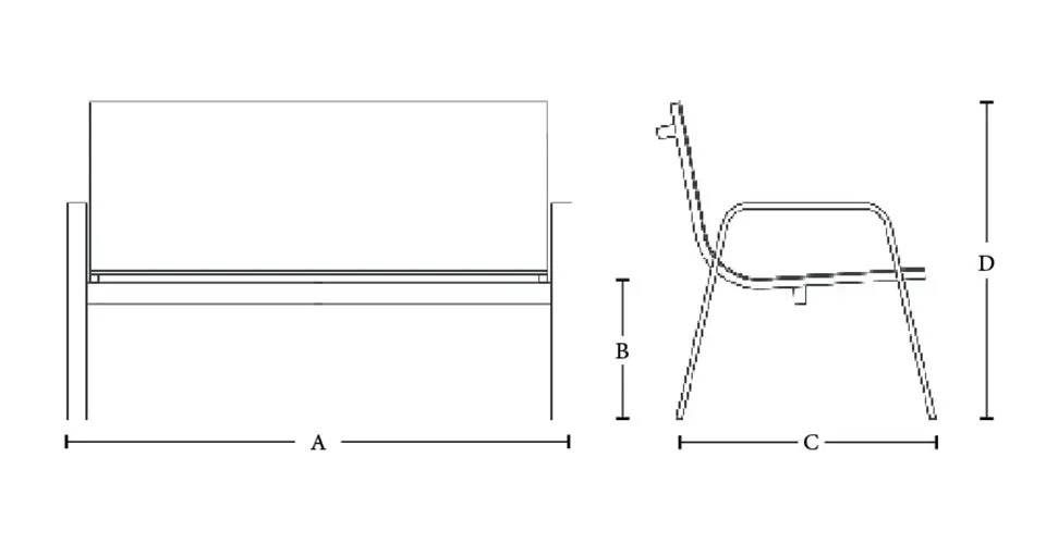 DIMENSIONI DIVANO PAN SEA BLUE